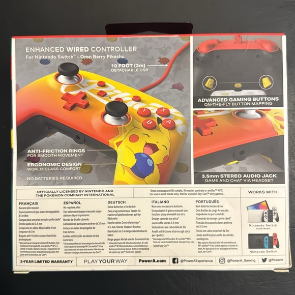 Pokémon pikachu switch controller - Picture 2 of 4